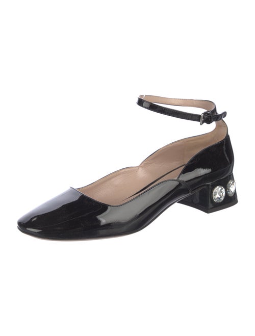 Miu Miu Patent Leather Ballet Flats