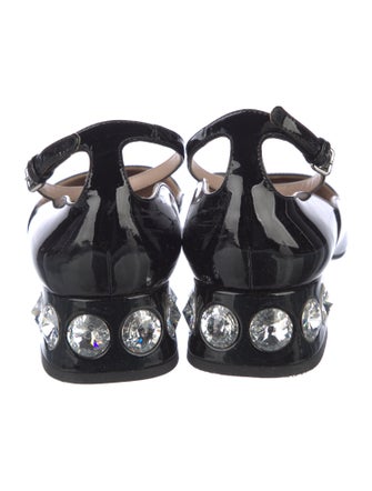 Miu Miu Patent Leather Ballet Flats