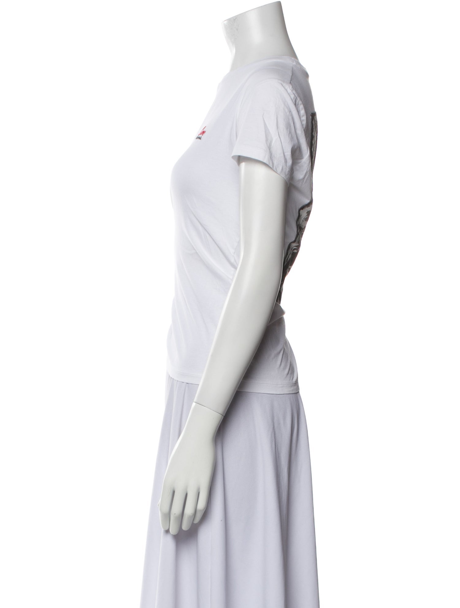 Miu Miu 2018 Crew Neck T-Shirt