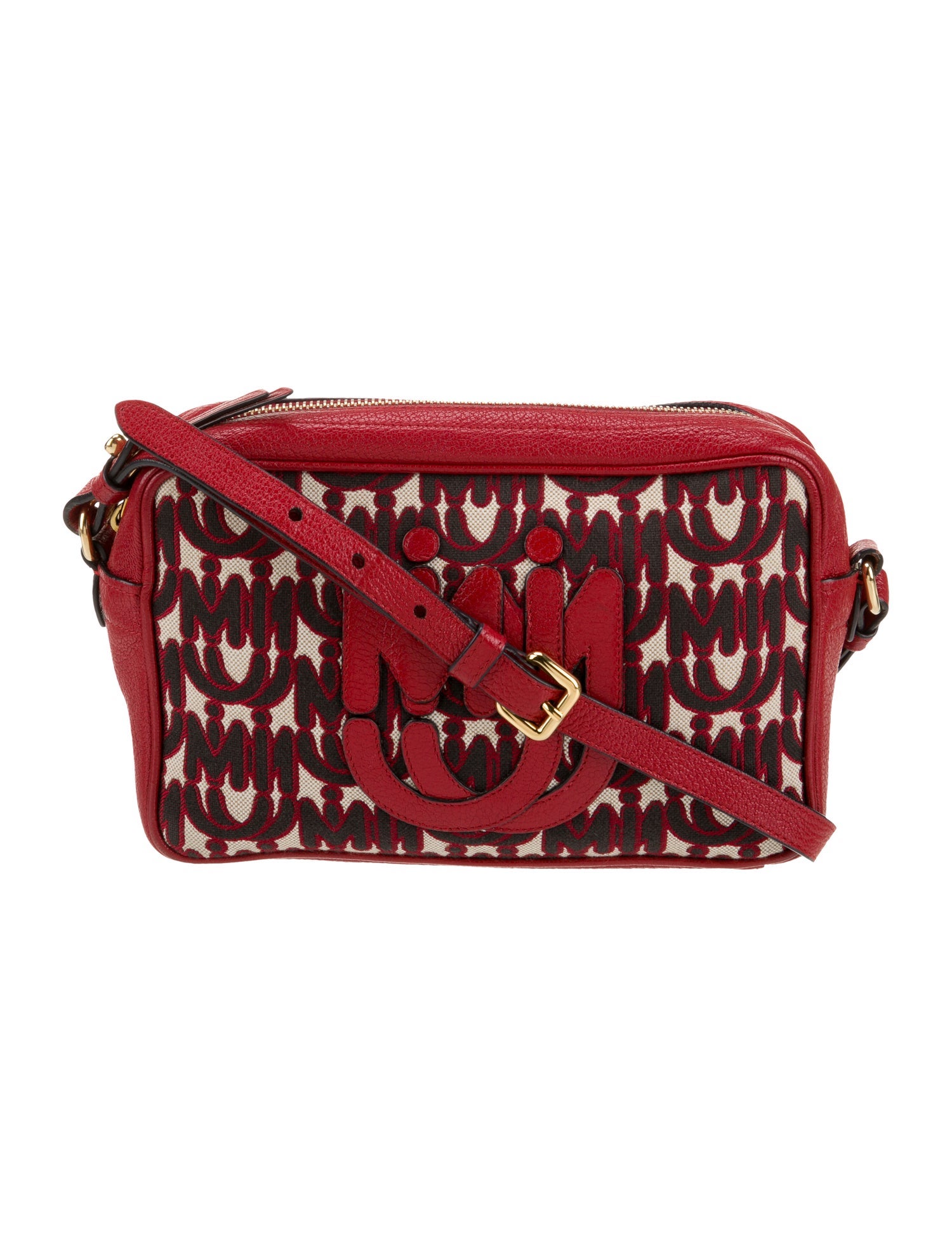 Miu Miu Canvas Crossbody Bag