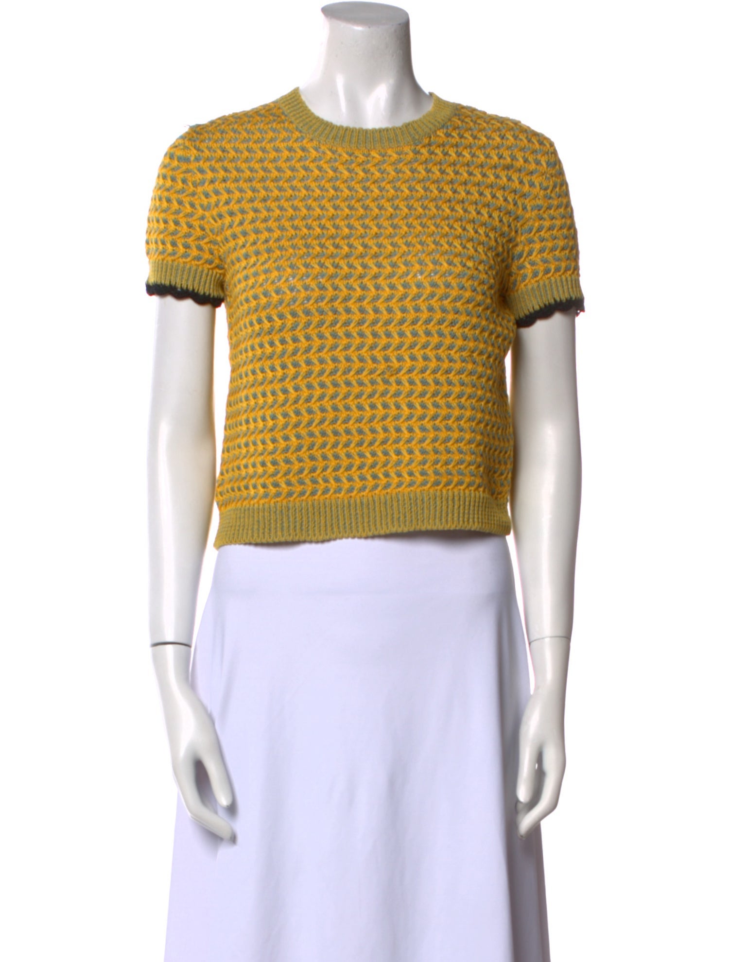 Miu Miu 2016 Printed Sweater