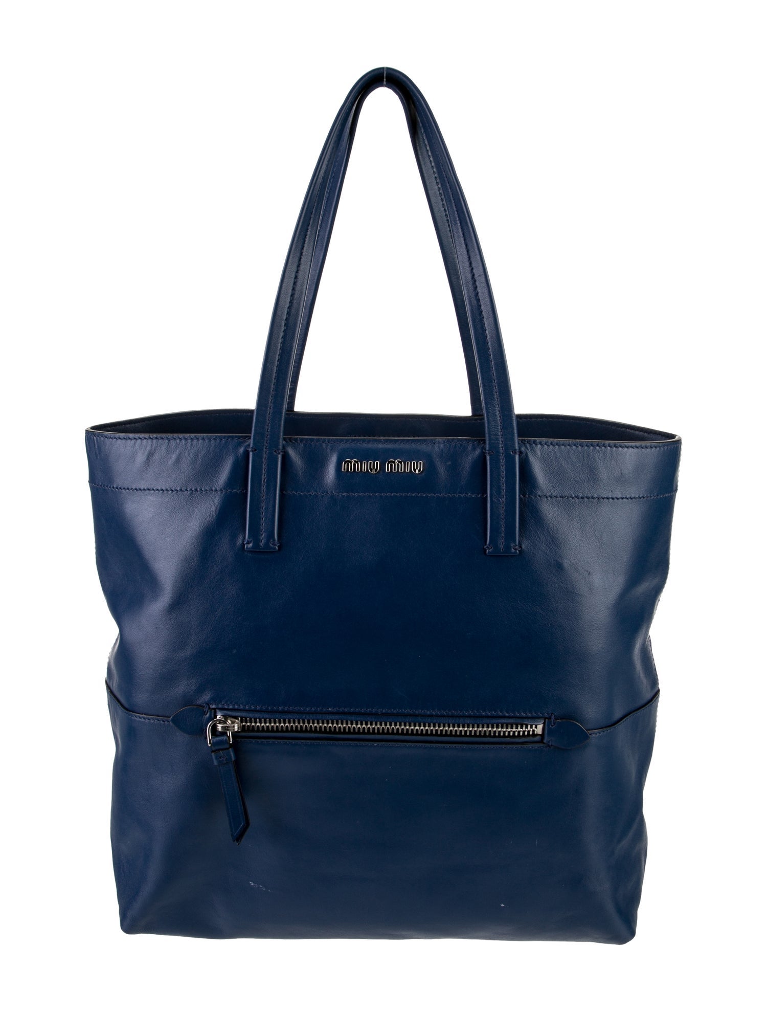 Miu Miu Leather Tote