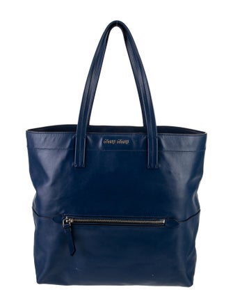 Miu Miu Leather Tote