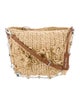 Miu Miu Raffia Shoulder Bag