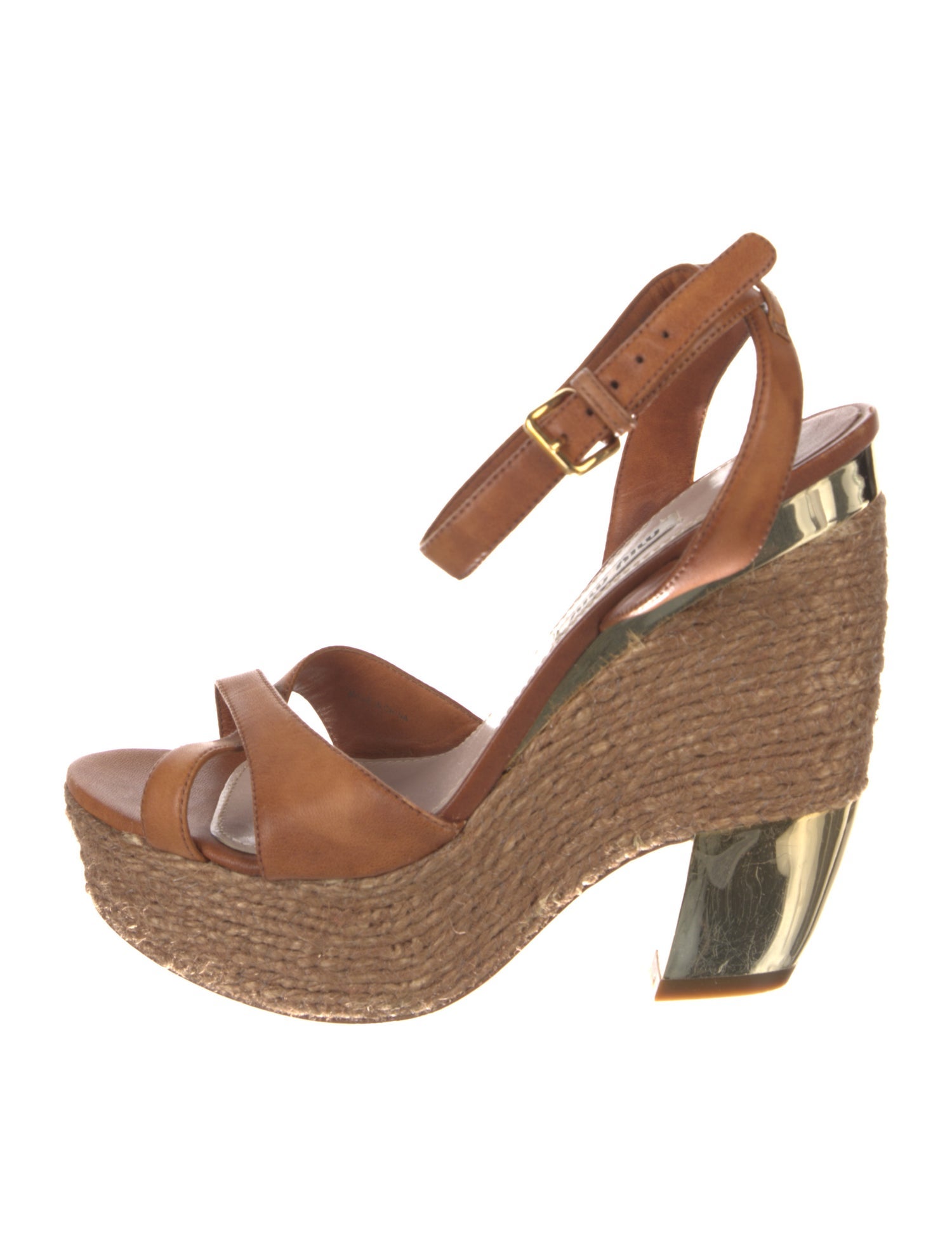 Miu Miu Leather Sandals