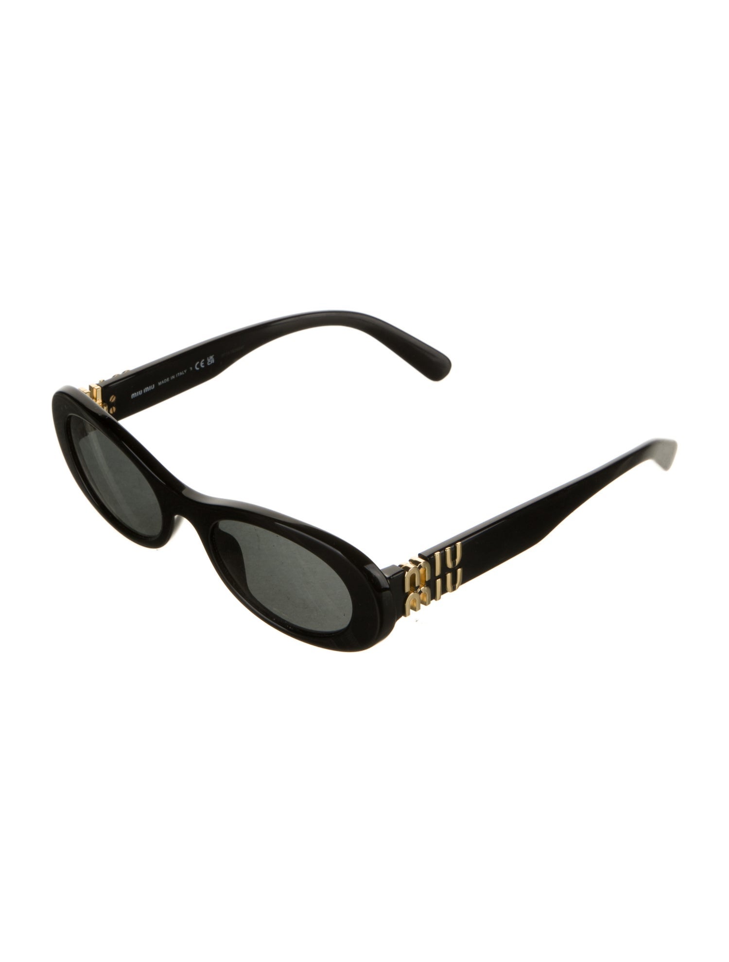 Miu Miu Round Tinted Sunglasses
