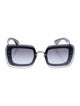 Miu Miu Square Gradient Sunglasses