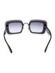 Miu Miu Square Gradient Sunglasses