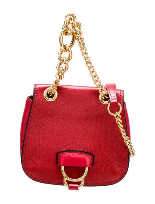 Miu Miu Leather Leather Dahlia Satchel