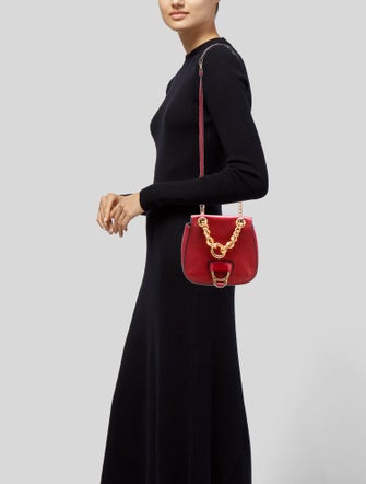 Miu Miu Leather Leather Dahlia Satchel