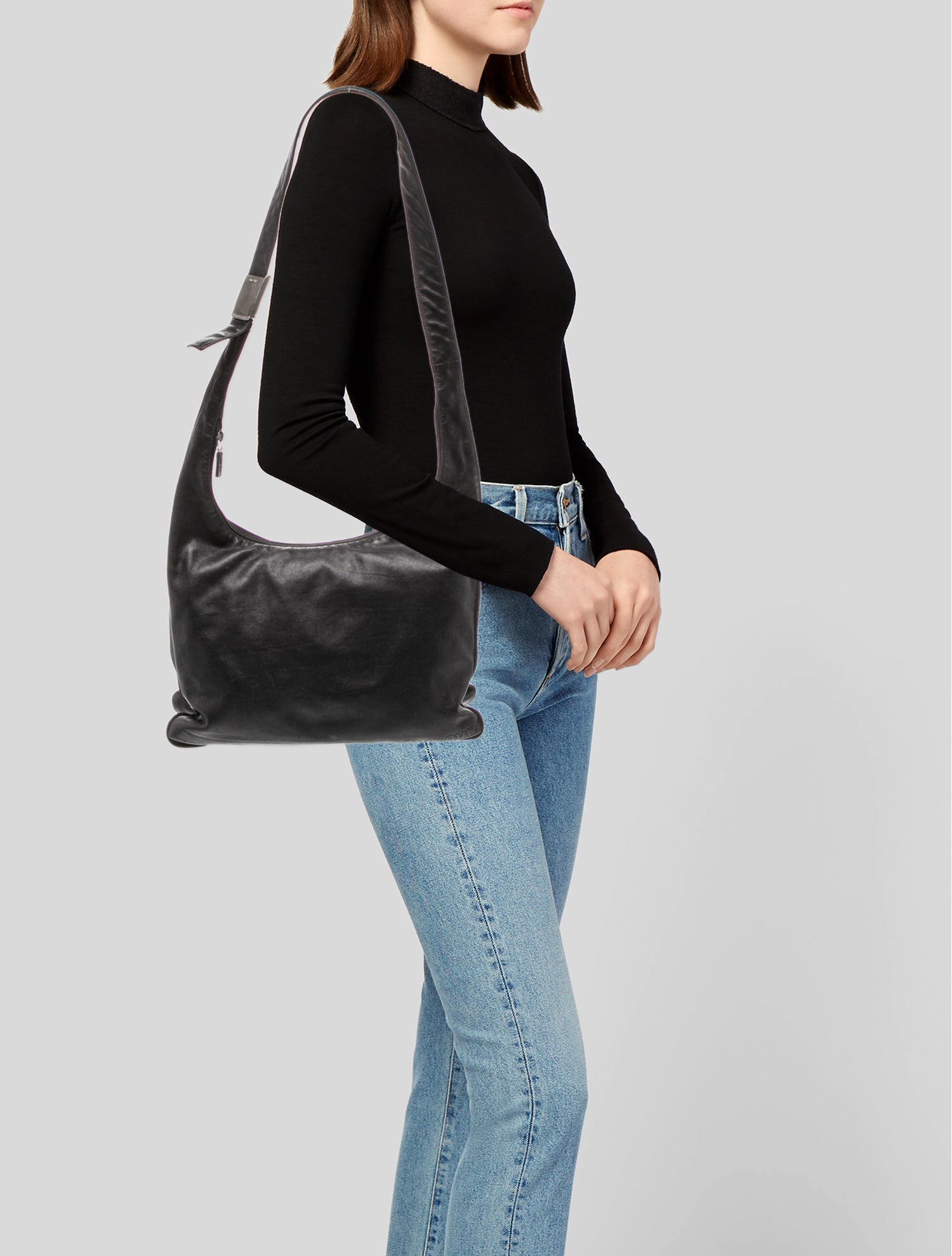 Miu Miu Leather Messenger Bag Vintage