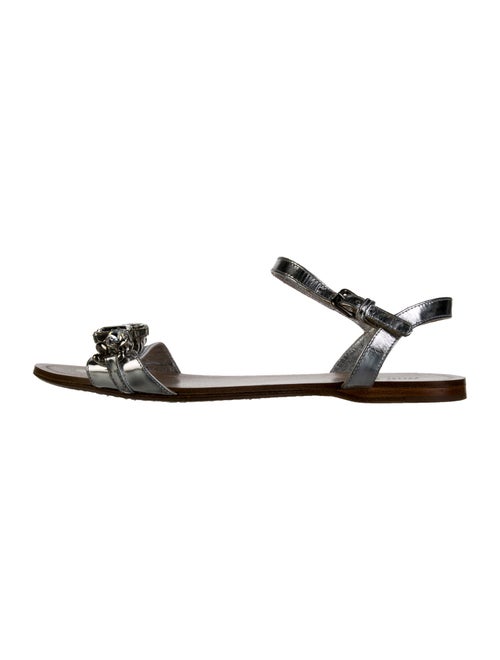 Miu Miu Crystal Slingback Sandals