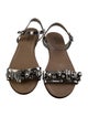 Miu Miu Crystal Slingback Sandals