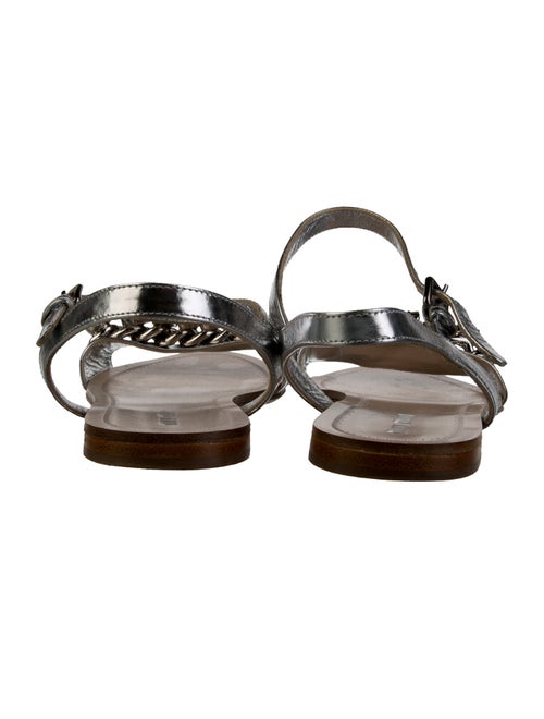 Miu Miu Crystal Slingback Sandals