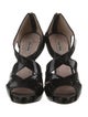 Miu Miu Patent Leather Slingback Sandals