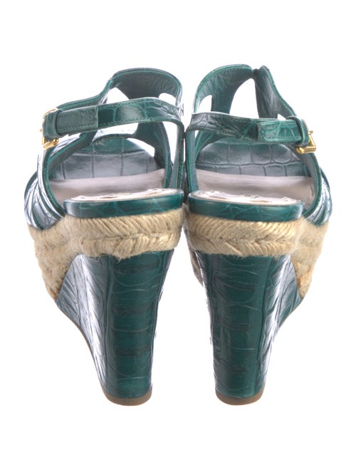 Miu Miu Leather Espadrilles