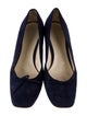 Miu Miu Suede Bow Accents Pumps