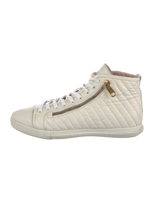 Miu Miu Leather Sneakers