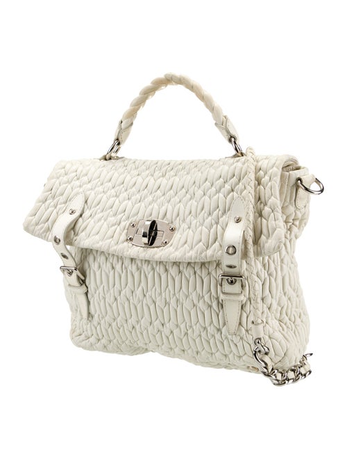 Miu Miu Leather Top Handle Bag