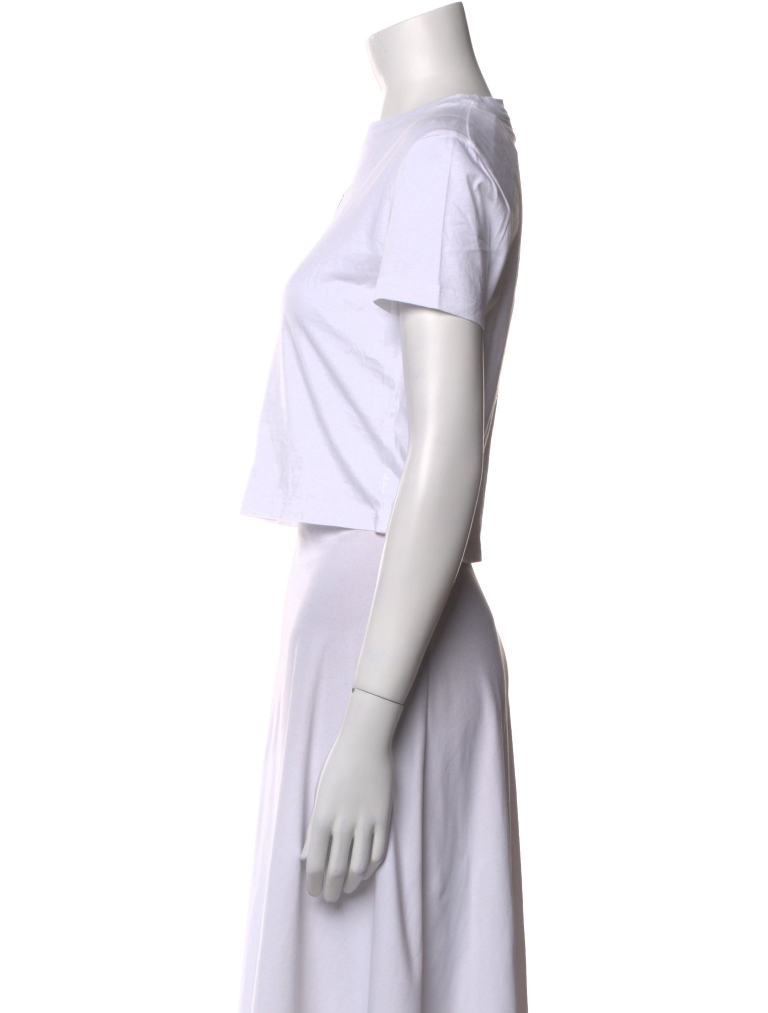 Miu Miu 2024 Graphic Print Crop Top