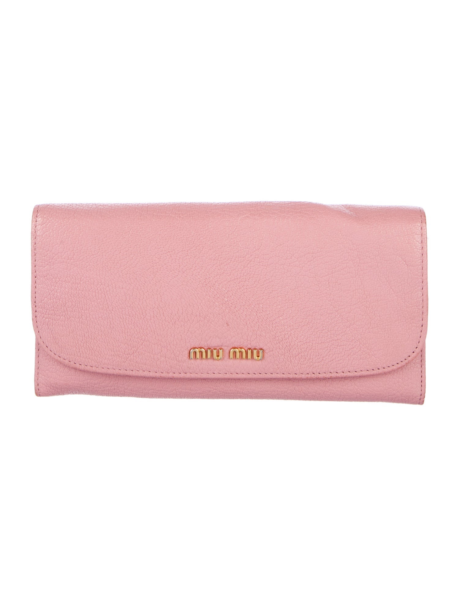 Miu Miu Leather Continental Wallet