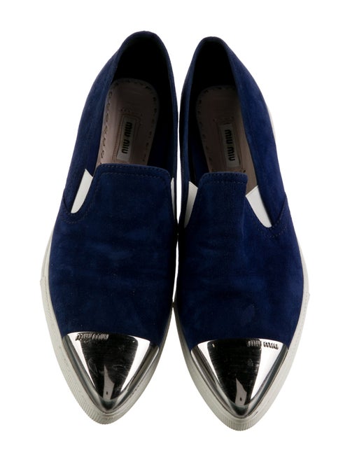 Miu Miu Suede Sneakers