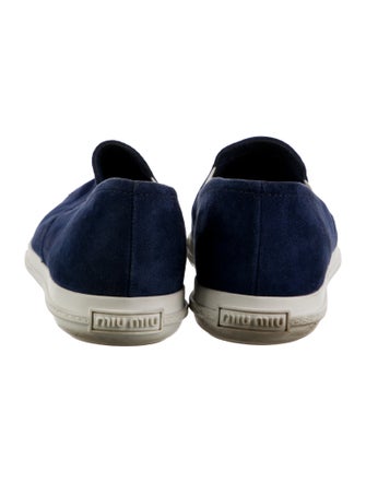 Miu Miu Suede Sneakers
