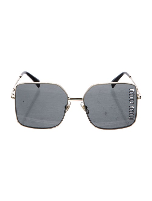 Miu Miu Oversize Tinted Sunglasses