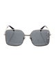 Miu Miu Oversize Tinted Sunglasses