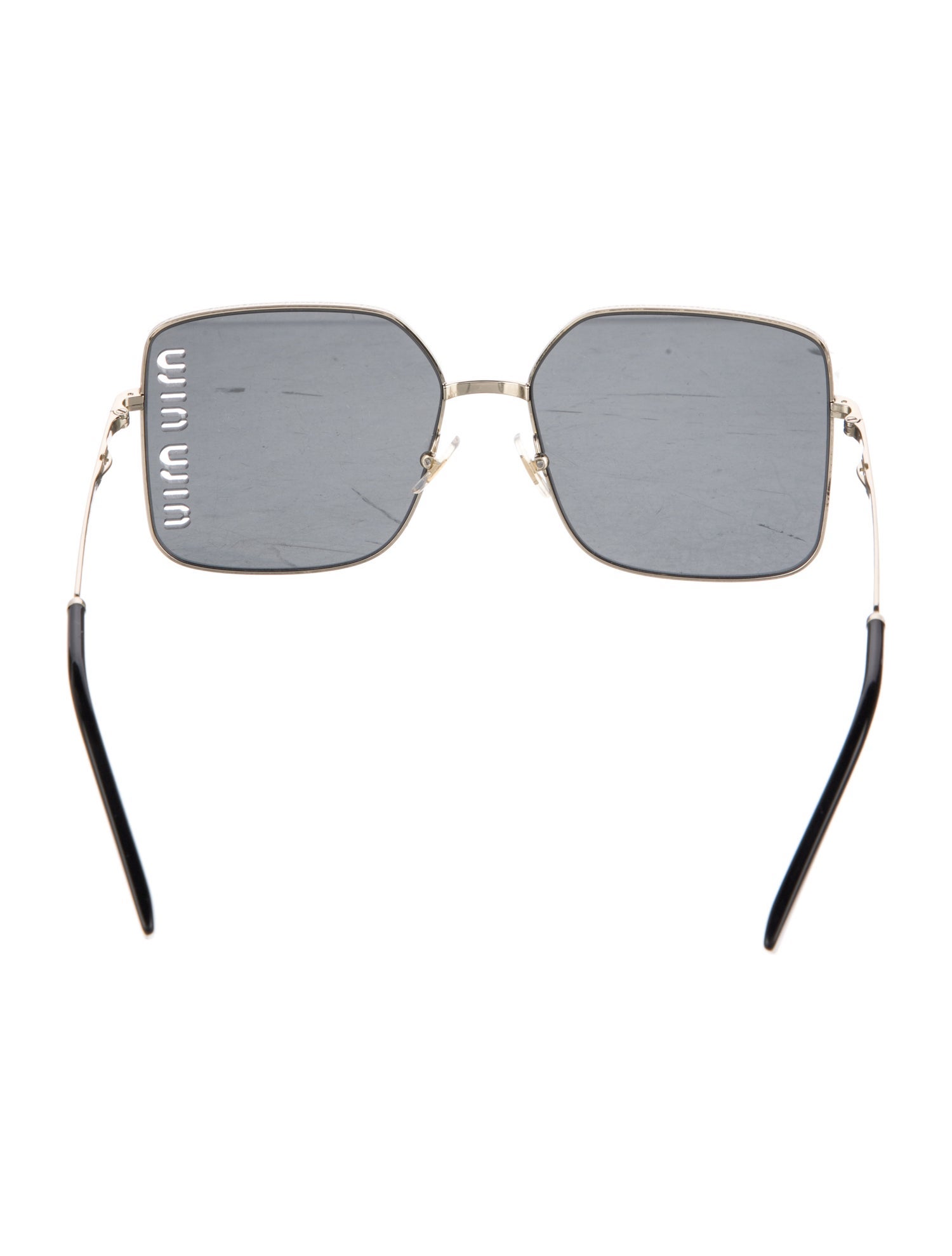 Miu Miu Oversize Tinted Sunglasses
