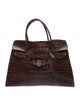 Miu Miu Embossed Leather Top Handle Bag