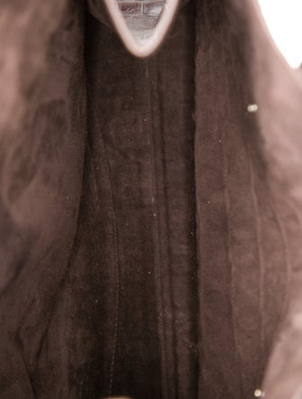 Miu Miu Embossed Leather Top Handle Bag