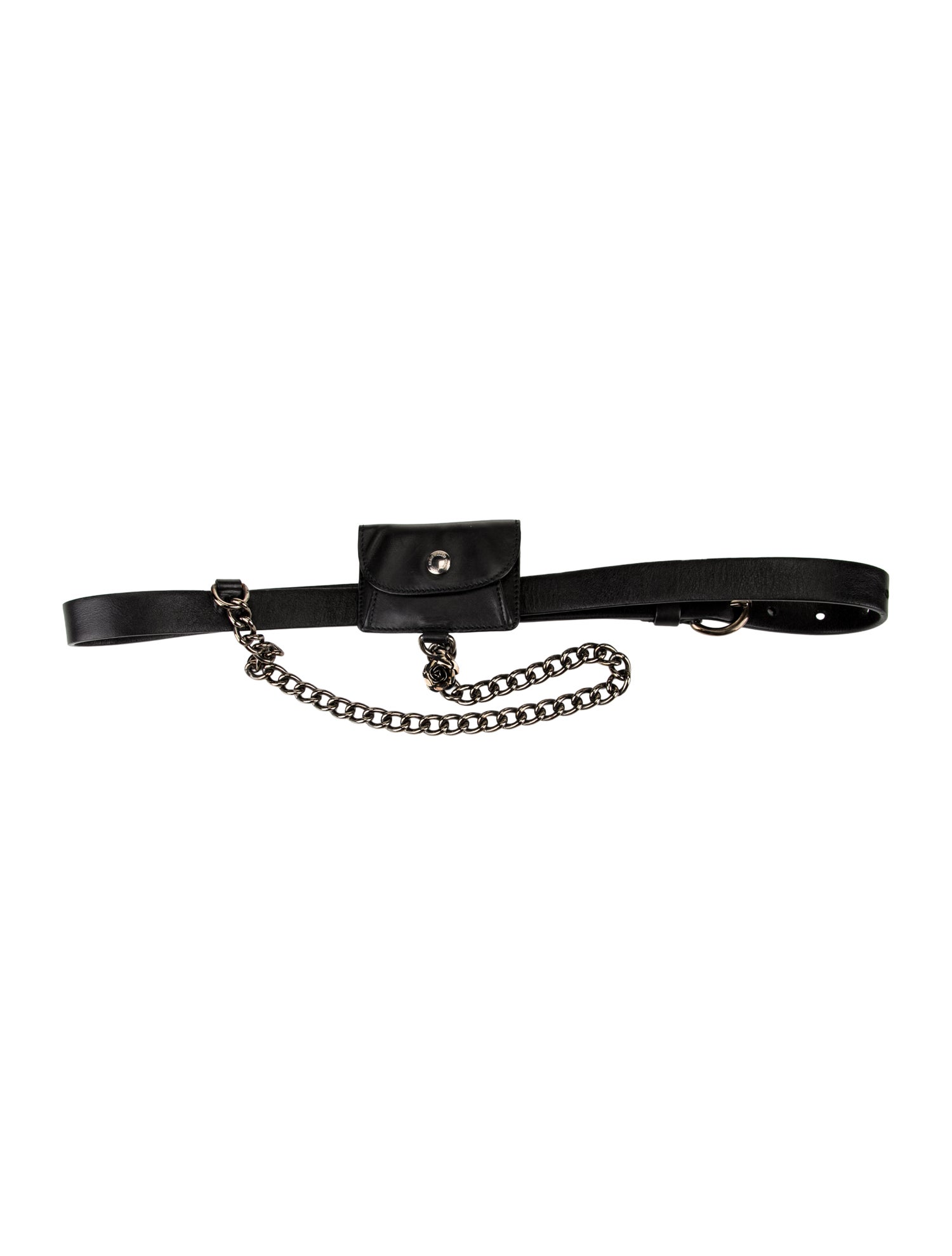 Miu Miu Skinny Calfskin Belt