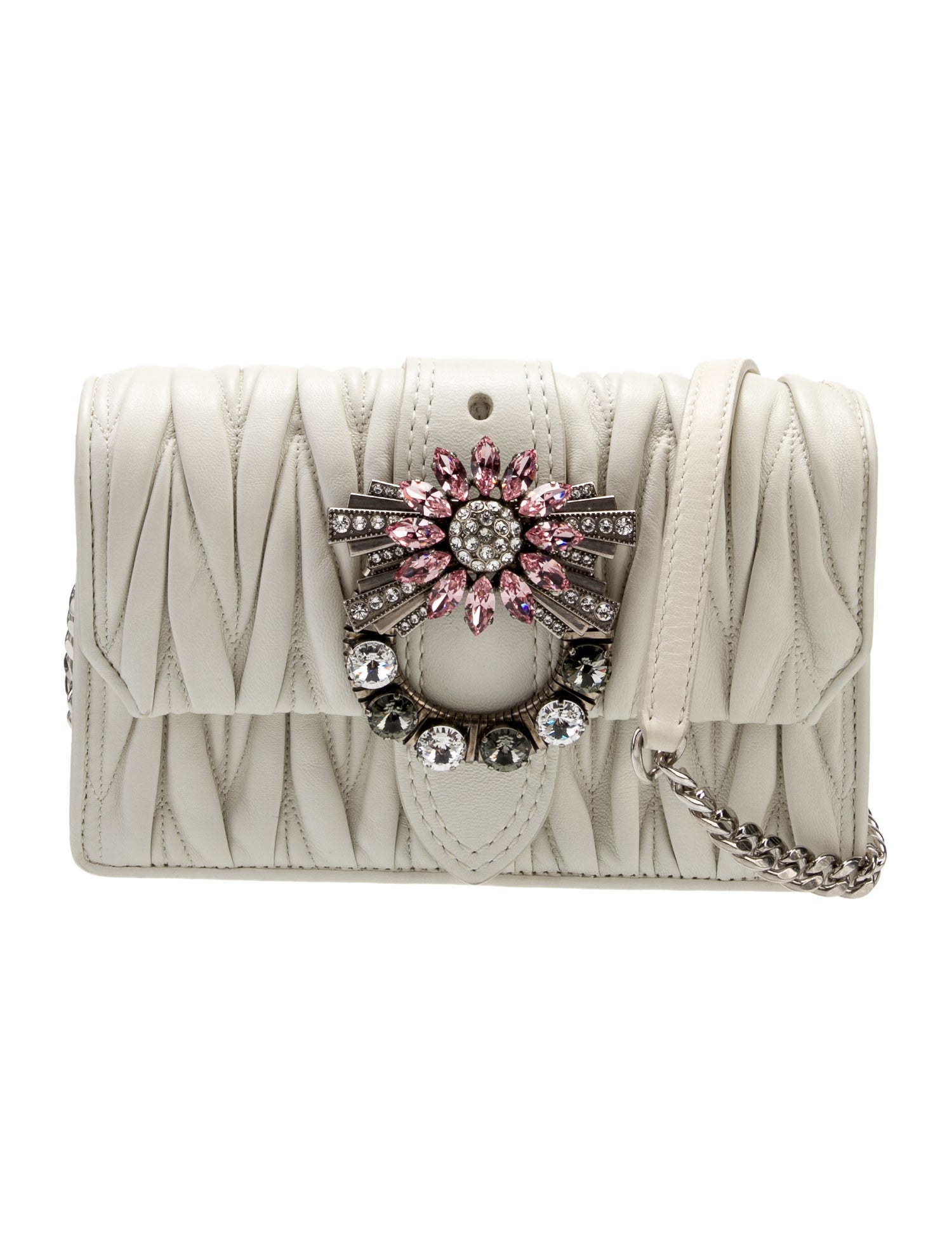 Miu Miu Leather Clutch