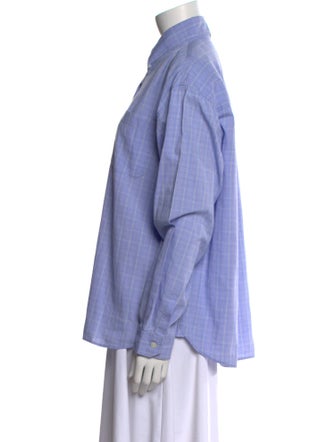 Miu Miu 2018 Long Sleeve Button-Up Top