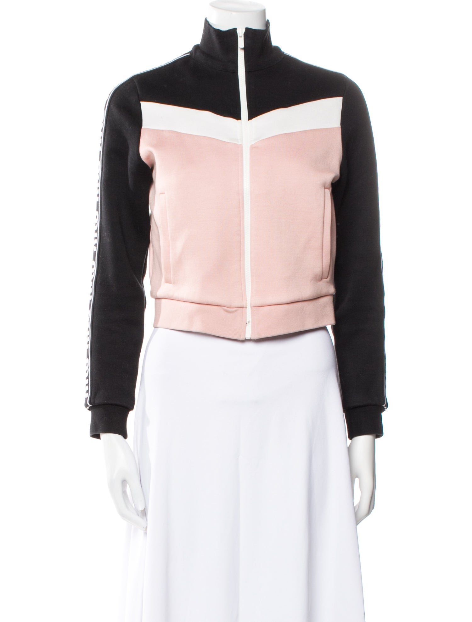 Miu Miu 2019 Colorblock Pattern Bomber Jacket