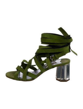 Miu Miu Suede Sandals