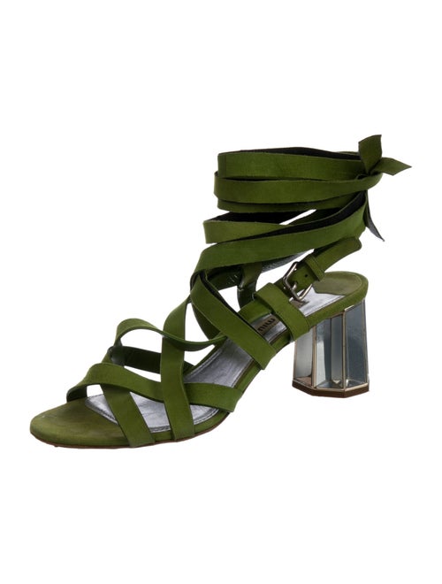 Miu Miu Suede Sandals