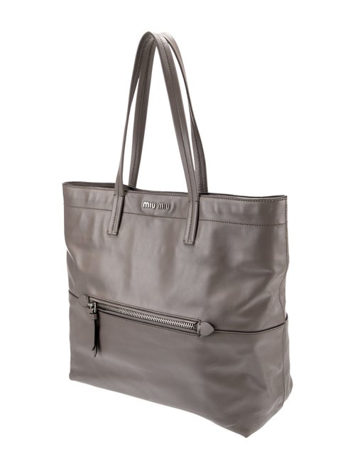 Miu Miu Leather Tote