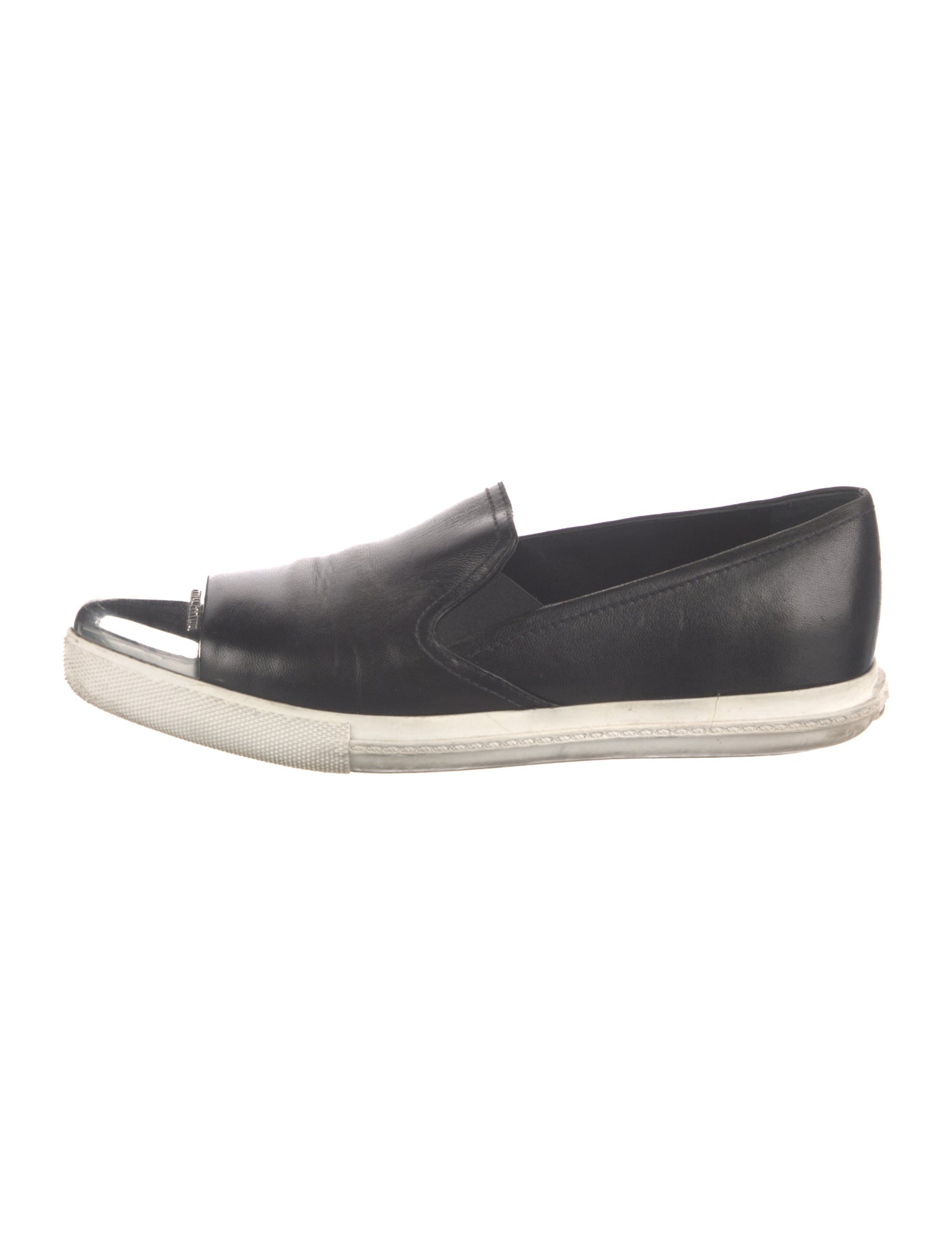 Miu Miu Leather Sneakers