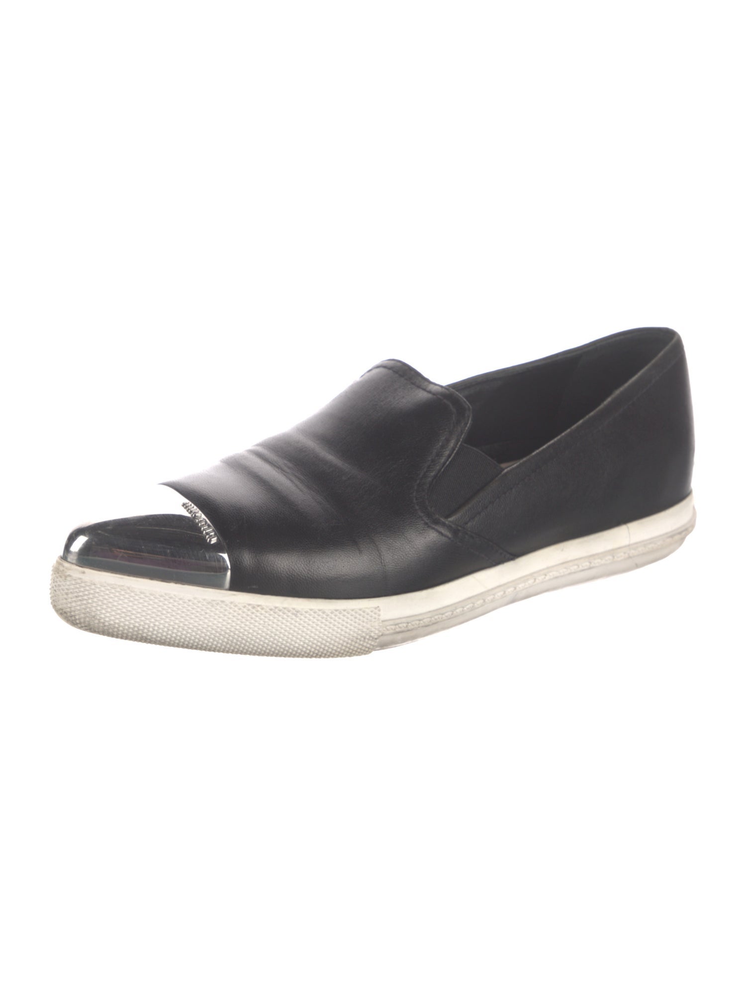 Miu Miu Leather Sneakers
