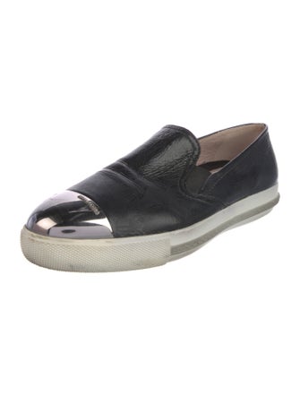 Miu Miu Leather Loafers