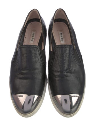 Miu Miu Leather Loafers