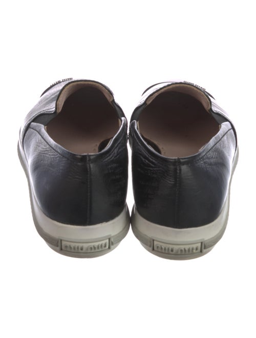 Miu Miu Leather Loafers