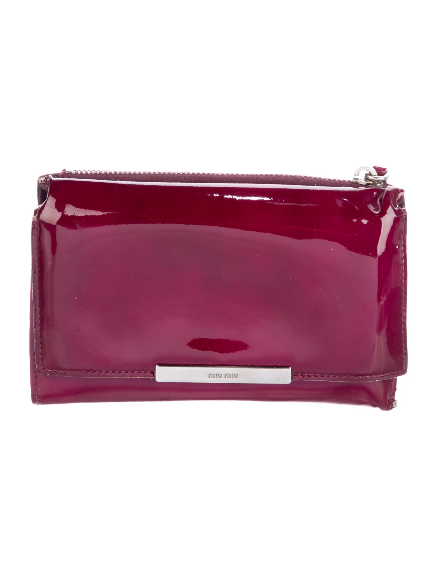 Miu Miu Patent Leather Wallet
