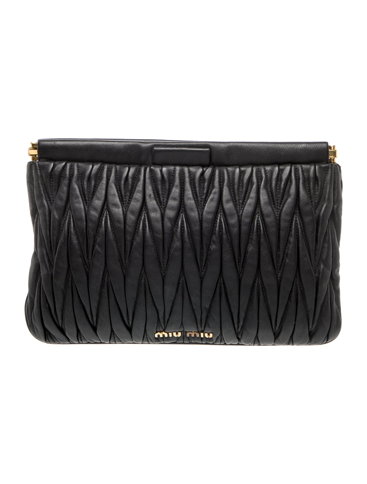 Miu Miu Leather Evening Bag