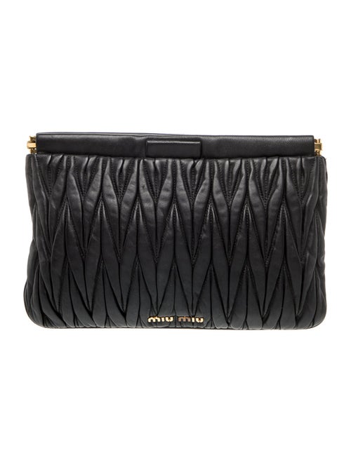 Miu Miu Leather Evening Bag