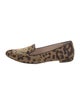 Miu Miu Ponyhair Animal Print Loafers