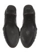 Miu Miu Leather Studded Accents Loafers