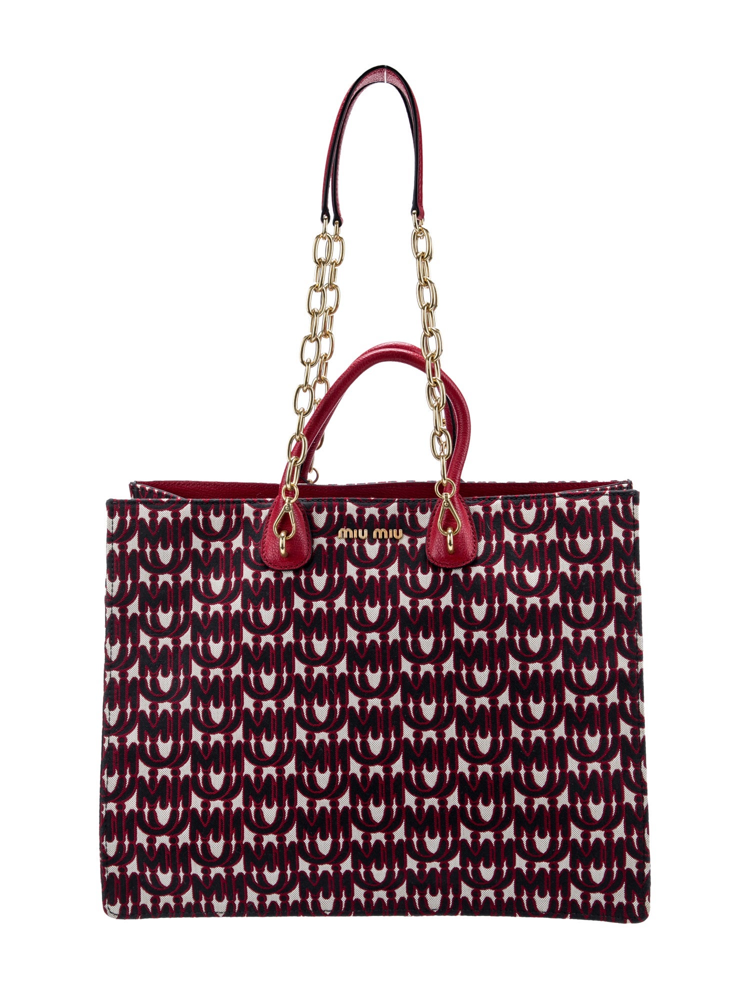 Miu Miu Monogram Tote